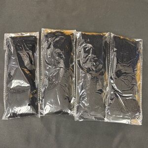 Vero Monte Black Women’s Fishnet Pantyhose 4 pack all new one size